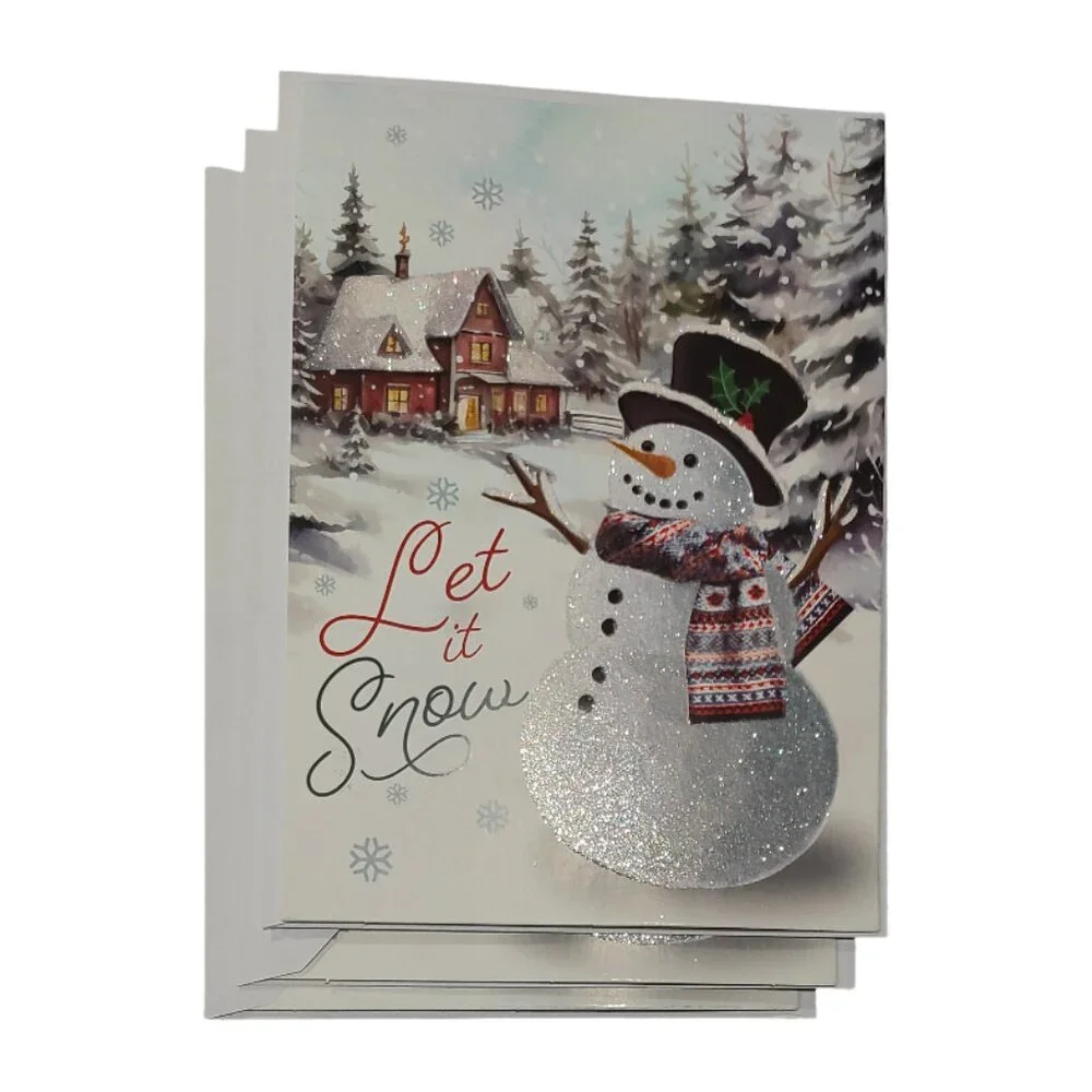 Set of 6 Miscellaneous Christmas/Holiday Greeting Cards New without Tags NWOT